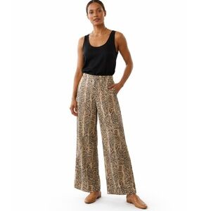 Venti6 Snake Print Wide Leg Flowy Pants Size Large Like New!